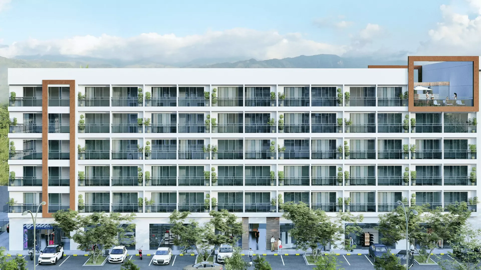 Edificio de apartamentos Belmonte Studios en Armenia
