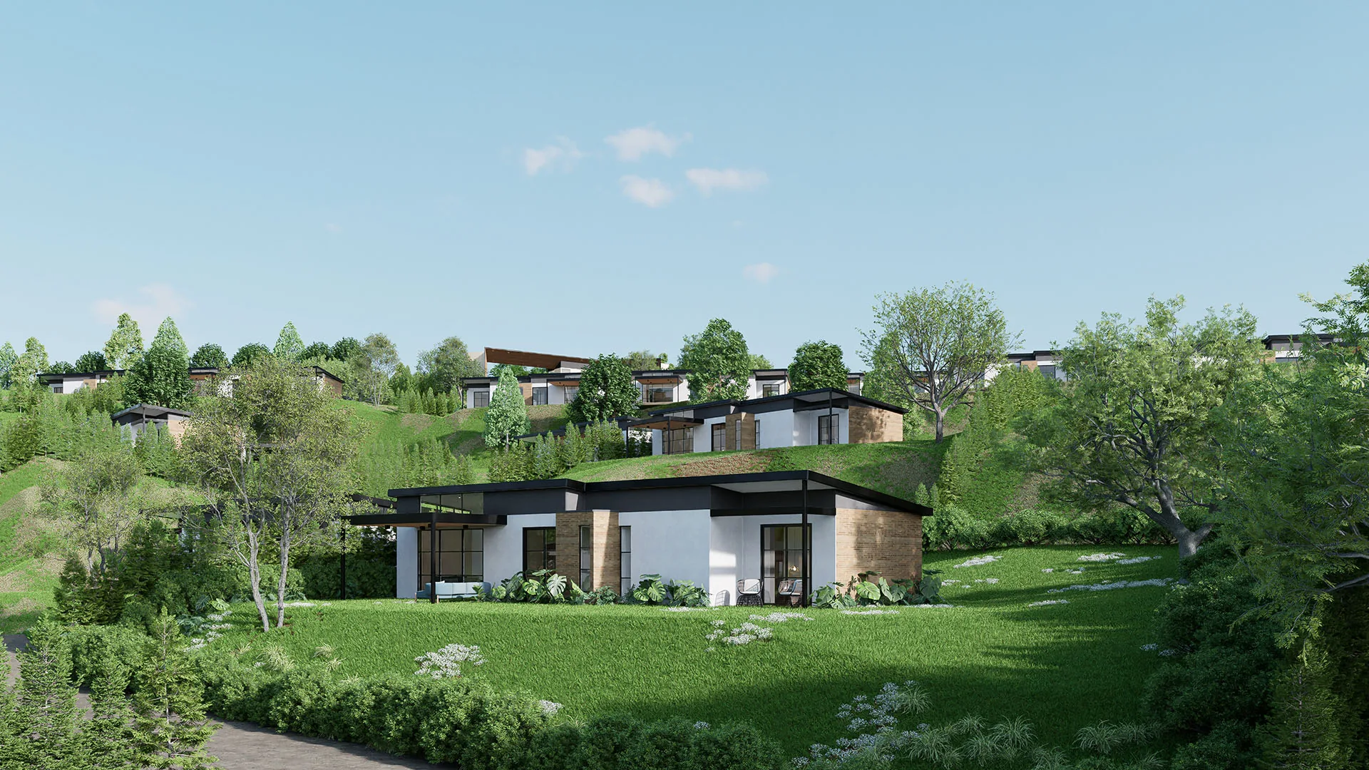 Render Casas Campestres Alto de Yeguas en Circasia, Quindío